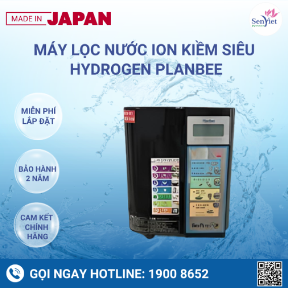 Máy Lọc Nước Ion Kiềm Giàu Hydrogen Planbee